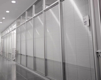 Indoor glass partition wall price