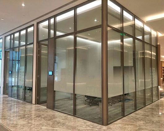 Customized Glass Partition
