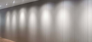 Double-sided protective wall partition