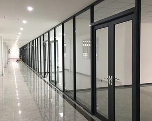 Aluminium Glass Partition Wall Manufacturer