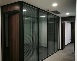 All aluminum glass partition wall price